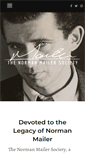 Mobile Screenshot of normanmailersociety.org
